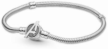 Pandora Moments Marvel The Avengers Logo-Verschluss Schlangen-Gliederarmband 16 cm