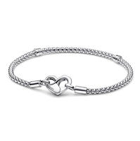 Pandora 592453C00 Charm-Armband f&uuml;r Damen Silber 925 Nietenkette