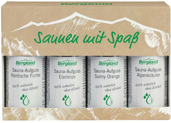 Bergland Saune mit Spaß 4 versch.Sorten Konzentrat 200 ml