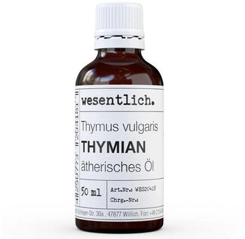 wesentlich. Duftlampe Thymian 50ml - ätherisches Öl