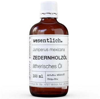 wesentlich. Zedernholzöl (100ml)