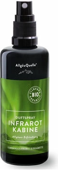 AllgäuQuelle Bio Raumduft Infrarotkabinen-Spray Erfrischung Saunaduft 100 ml
