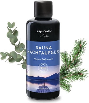 AllgäuQuelle Sauna Aufguss Allgäuer Zapfenstreich 100 ml