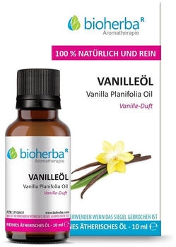Bioherba Vanilleöl Vanilla Planifolia Oil Reines ätherisches Öl 10 ml