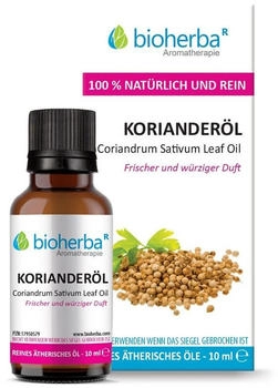 Bioherba Korianderöl Reines ätherisches Öl 10 ml