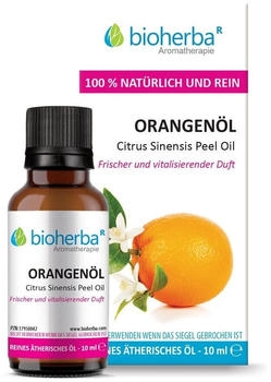 Bioherba Orangenöl Reines ätherisches Öl 10 ml