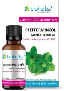Bioherba Pfefferminzöl Mentha Piperita Oil Reines ätherisches Öl 10 ml