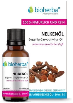Bioherba Nelkenöl Eugenia Caryophyllus Oil Reines ätherisches Öl 10 ml