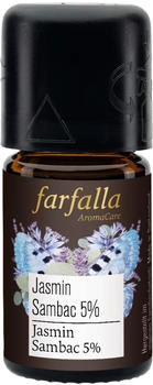 Farfalla Jasmin Sambac 5% (95% Alk.) Absolue - 5 ml