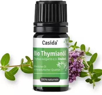 Casida Thymian ÖL Bio Linalool naturrein Ätherisches Öl 5 ml