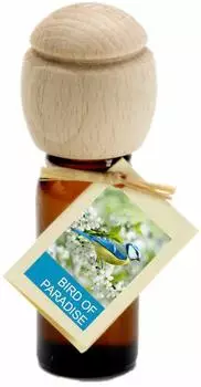 Traumduft Piccolino Bird of Paradise Duft&ouml;l - Handgefertigt &auml;therische &Ouml;le Buchenholzverschluss 10 ml &Auml;therisches &Ouml;l