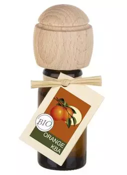 Traumduft Piccolino Orange KBA Duft&ouml;l - Handgefertigt &auml;therische &Ouml;le Buchenholzverschluss 10 ml &Auml;therisches &Ouml;l