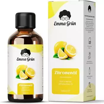 Emma Grün ätherisches Zitronenöl 100 ml Öl