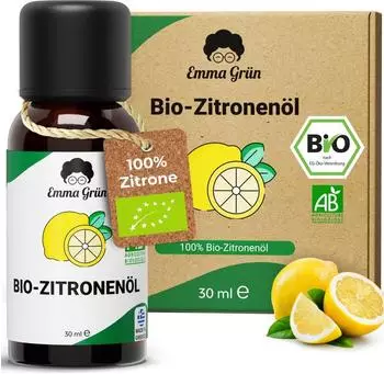 Emma Grün ätherisches Bio Zitronenöl naturrein & hochdosiert 30 ml