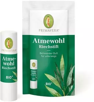 Primavera Atmewohl Riechstift - 0,80 ml