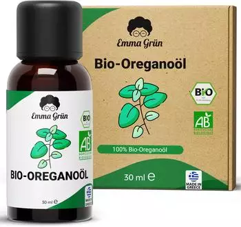 Emma Grün ätherisches Bio Oreganoöl naturrein & hochdosiert 30 ml