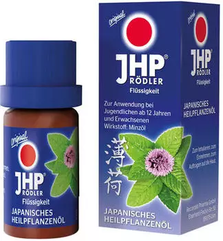 Jhp R&ouml;dler Japanisches Minz&ouml;l &auml;therisches &Ouml;l (10ml)
