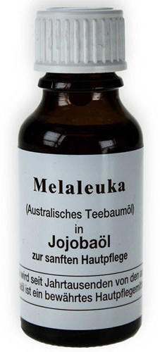 Melaleuka Australisches Teebaumöl in Jojoba Tropfen (50 ml)
