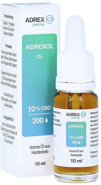 Adrexpharma Adrexol 10% CBD Aroma-Öl (10 ml)