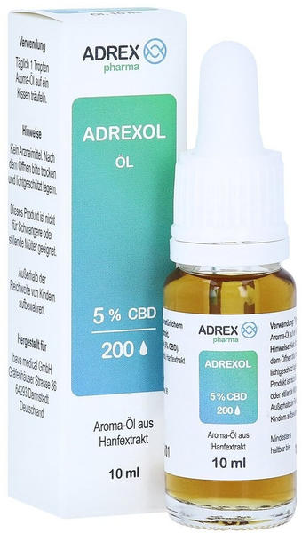 Adrexpharma Adrexol 5% CBD Aroma-Öl (10ml)