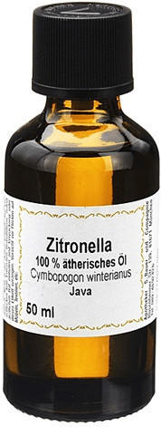 Apotheker Bauer + Cie Zitronella 100% Ätherisches Öl (50 ml)