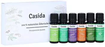 Casida &Auml;therische &Ouml;le Set Naturrein Top 6 Aromatherapie (60 ml)