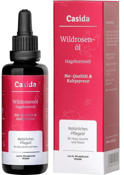 Casida Wildrosenöl Bio & Kaltgepresst (50 ml)