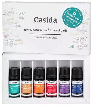 Casida Duftmischungen TOP 6 Set (6x5ml)