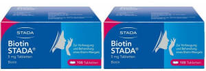 Biotin 5 mg Tabletten (2x100 Stk.)