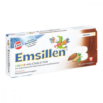 Emsillen Kinder-Halstabletten Kakao (20 Stk.)