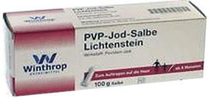 PVP Jod Salbe Lichtenstein (100 g)