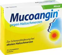 PZN-DE 06129947, A. Nattermann & Cie Mucoangin Minze 20 mg Lutschtabletten 18 St