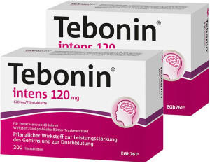 Tebonin Intens 120 mg Filmtabletten (2x120 Stk.)
