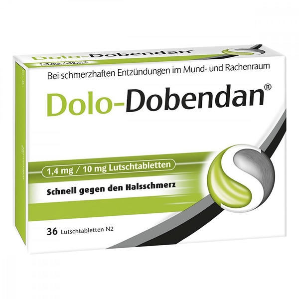 Dolo-Dobendan 1,4 mg/10 mg Lutschtabletten (36 Stk.)