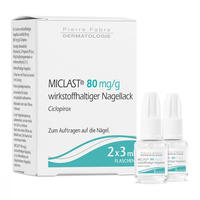 MICLAST 80 mg/g wirkstoffhaltiger Nagellack 2X3 ml