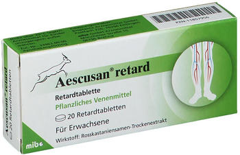 Aescusan retard Retardtabletten (20 Stk.)