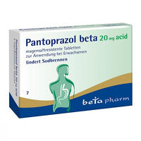 PANTOPRAZOL beta 20 mg acid 7 St