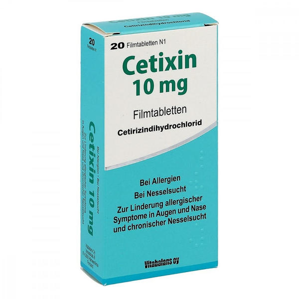 Cetixin 10mg Filmtabletten (20 Stk.)