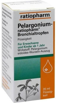 Pelargonium Bronchialtropfen (20 ml)