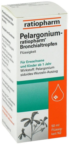 Pelargonium Bronchialtropfen (50 ml)