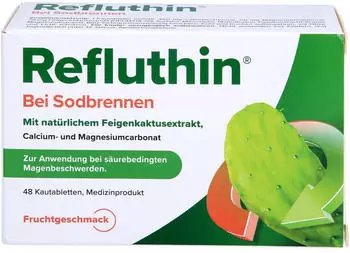 Refluthin Bei Sodbrennen Kautabletten Fruchtgeschmack (48 Stk.)