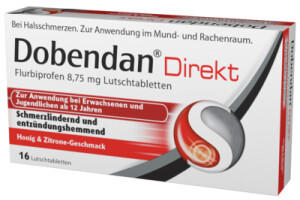 Dobendan Direkt Flurbiprofen 8,75 mg Lutschtabletten (16 Stk.)