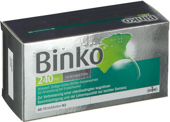 Binko 240 mg Filmtabletten (60 Stk.)