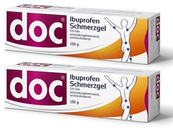 Doc Ibuprofen Schmerzgel 5% (2x150g)