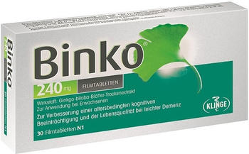 Binko 240 mg Filmtabletten (30 Stk.)