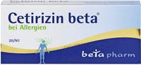 CETIRIZIN beta 20 St