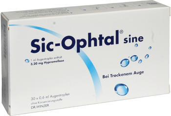Sic Ophtal Sine Augentropfen (30 x 0,6 ml)