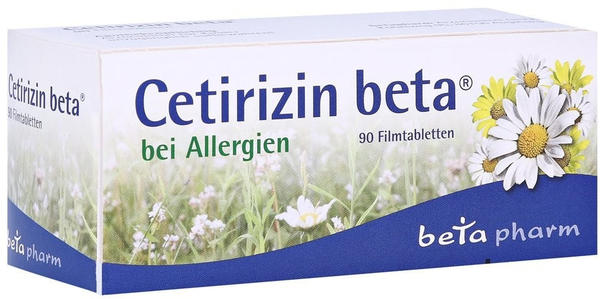 Cetirizin beta Filmtabletten (90 Stk.)