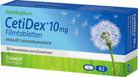 CetiDex 10mg Antiallergikum 50 St