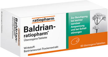 Baldrian-ratiopharm überzogene Tabletten (60 Stk.)